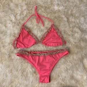 Victori Secret Swim Top and Bottom • Large